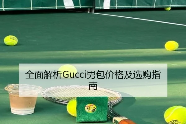 全面解析Gucci男包价格及选购指南